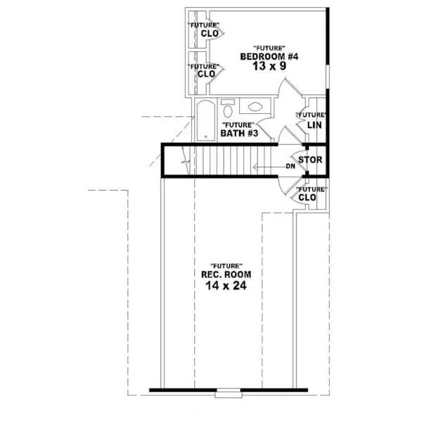 Southern House Plan Second Floor - Hardley Southern Country Home 087D-0715 - Search House Plans and More