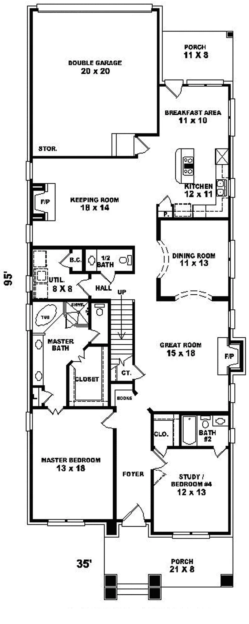 Country House Plan First Floor - Lorient Bay Luxury Coastal Home 087D-0723 - Shop House Plans and More