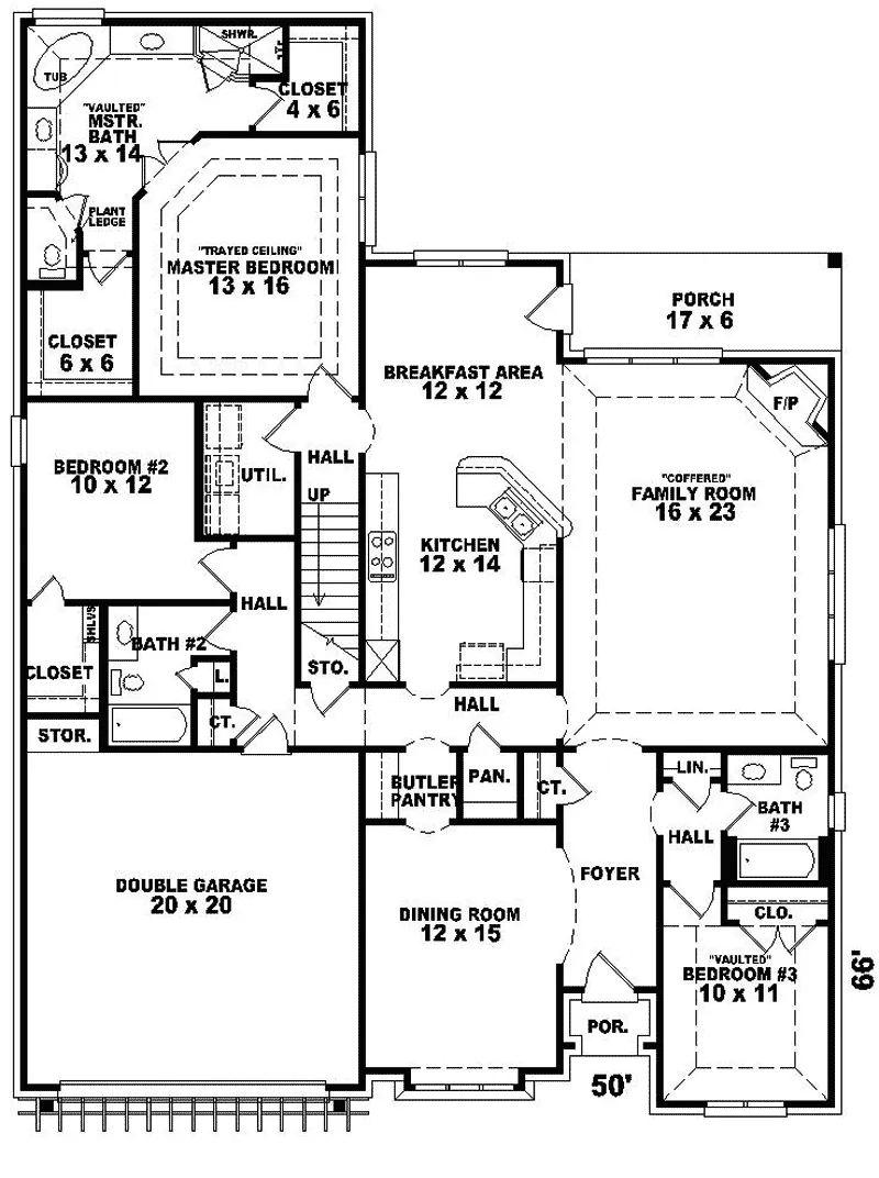 European House Plan First Floor - Valence European Home 087D-0746 - Shop House Plans and More