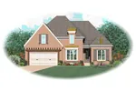 European House Plan Front of Home - Valence European Home 087D-0746 - Shop House Plans and More