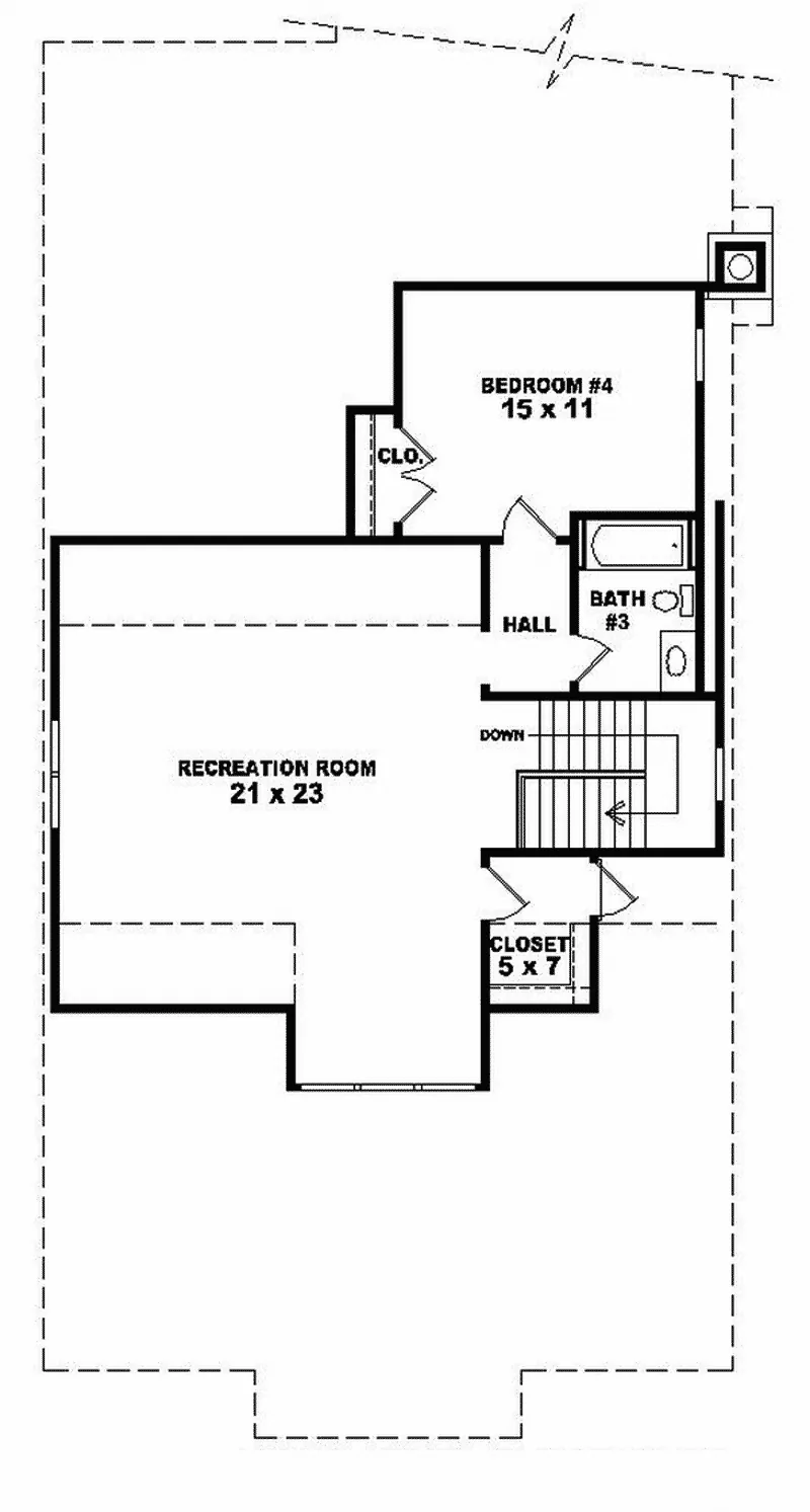 Craftsman House Plan Second Floor - Silvercreek Craftsman Home 087D-0755 - Shop House Plans and More