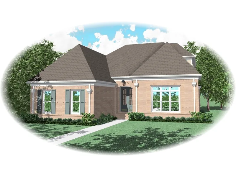 Country House Plan Front of Home - Harper Luxury Home 087D-0756 - Search House Plans and More
