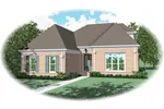 Country House Plan Front of Home - Harper Luxury Home 087D-0756 - Search House Plans and More