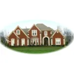 European House Plan Front of Home - Holloway Creek Traditional Home 087D-0769 - Search House Plans and More