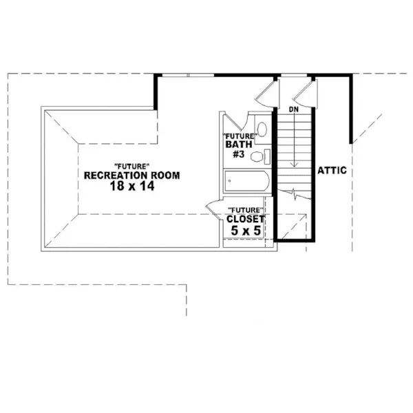 European House Plan Optional Second Floor - 087D-0778 - Shop House Plans and More