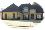 European House Plan Front of Home - Rhinegarten European Home 087D-0785 - Shop House Plans and More