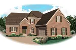 Traditional House Plan Front of Home - Spotforth European Home 087D-0794 - Shop House Plans and More
