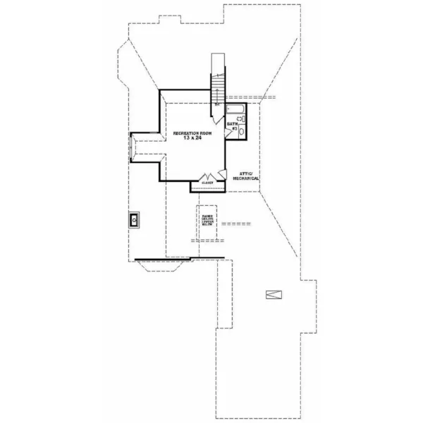 Luxury House Plan Second Floor - Paquerette European Home 087D-0801 - Shop House Plans and More