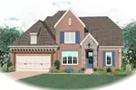 Southern House Plan Front of Home - Kimberly Traditional Home 087D-0811 - Search House Plans and More
