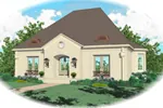 Country House Plan Front of Home - Elmtree Modern Home 087D-0818 - Search House Plans and More
