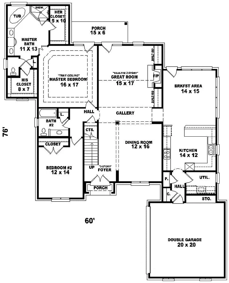 Luxury House Plan First Floor - Higgins European Home 087D-0819 - Search House Plans and More