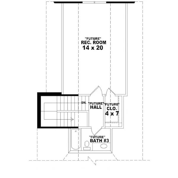 Country House Plan Second Floor - Chevell European Home 087D-0824 - Search House Plans and More