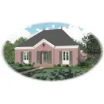 Country House Plan Front of Home - Chevell European Home 087D-0824 - Search House Plans and More