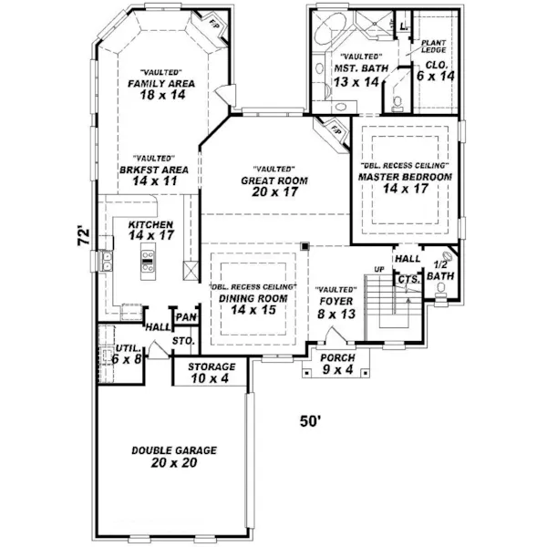 European House Plan First Floor - Malinmor Traditional Home 087D-0830 - Shop House Plans and More