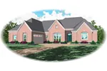 Country House Plan Front of Home - Chamberry Traditional Home 087D-0840 - Search House Plans and More