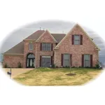 Southern House Plan Front of Home - Calvert Hill European Home 087D-0860 - Search House Plans and More