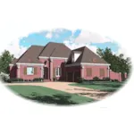 European House Plan Front of Home - Rockmoor European Home 087D-0869 - Shop House Plans and More