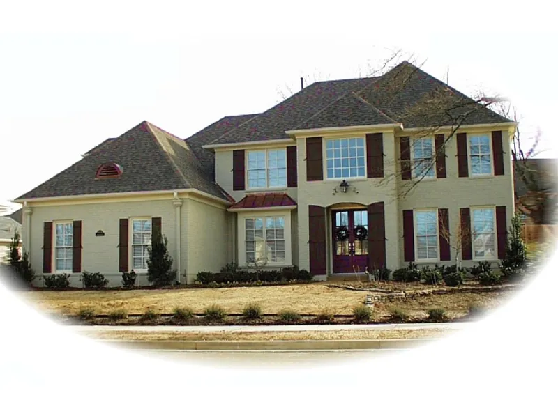Traditional House Plan Front of Home - Cardwell Crest European Home 087D-0881 - Search House Plans and More