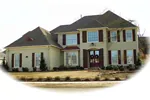 Southern House Plan Front of Home - Cardwell Crest European Home 087D-0881 - Search House Plans and More