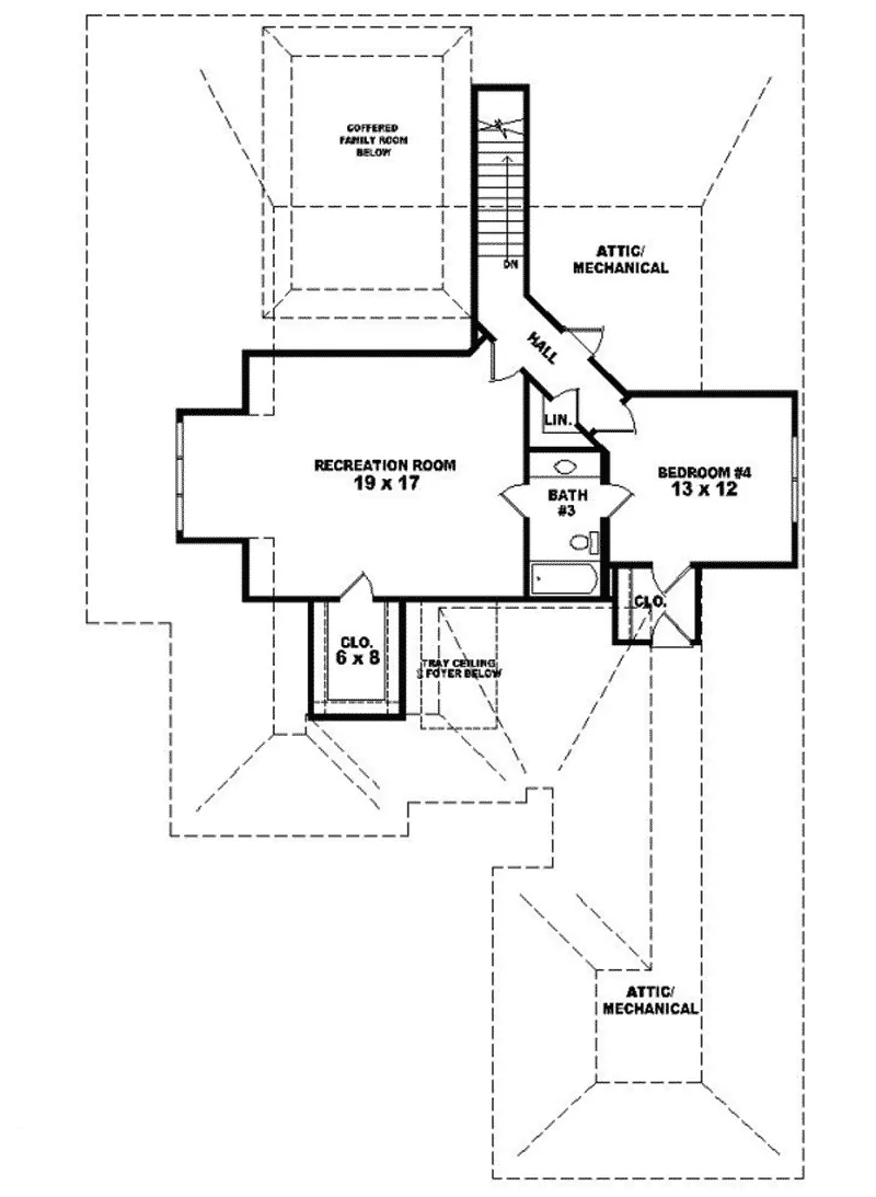 European House Plan Second Floor - Babler Meadows European Home 087D-0883 - Search House Plans and More