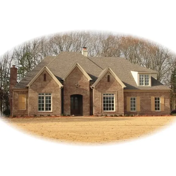 Country House Plan Front of Home - Kennebeck European Home 087D-0892 - Search House Plans and More