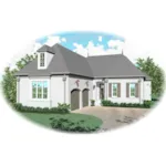 Victorian House Plan Front of Home - Norberg Palms Luxury Home 087D-0902 - Shop House Plans and More