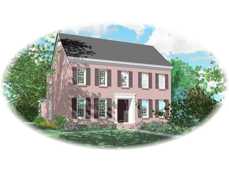 European House Plan Front of Home - Bessemer Manor Plantation Home 087D-0904 - Search House Plans and More