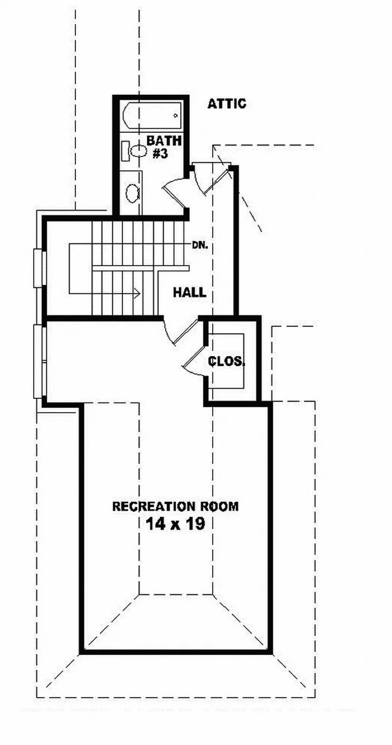 European House Plan Second Floor - Rockingham Manor European Home 087D-0913 - Shop House Plans and More
