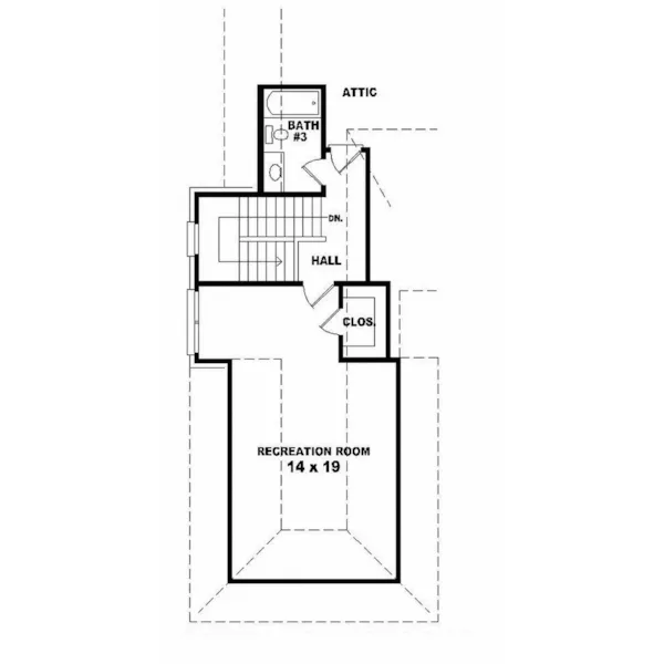 Country House Plan Second Floor - Rockingham Manor European Home 087D-0913 - Shop House Plans and More