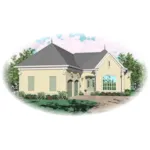 Country House Plan Front of Home - Rockingham Manor European Home 087D-0913 - Shop House Plans and More