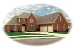 Country House Plan Front of Home - Dedrick Traditional Home 087D-0918 - Search House Plans and More