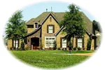 Traditional House Plan Front of Home - Bergamo English Cottage Home 087D-0925 - Search House Plans and More