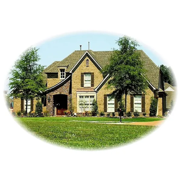 Southern House Plan Front of Home - Bergamo English Cottage Home 087D-0925 - Search House Plans and More