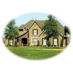 Southern House Plan Front of Home - Bergamo English Cottage Home 087D-0925 - Search House Plans and More