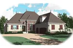 European Home With Grand Exterior Features