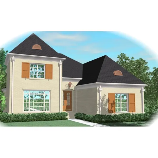 Country House Plan Front of Home - Montand European Home 087D-0977 - Shop House Plans and More