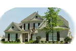 Neoclassical House Plan Front of Home - Smithview Luxury Country Home 087D-0988 - Shop House Plans and More