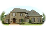 European House Plan Front of Home - Alida European Home 087D-0991 - Search House Plans and More