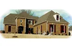 Luxury House Plan Front of Home - Endicott Place European Home 087D-1023 - Search House Plans and More