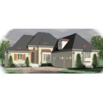 European House Plan Front of Home - Bentley Manor French Home 087D-1027 - Search House Plans and More