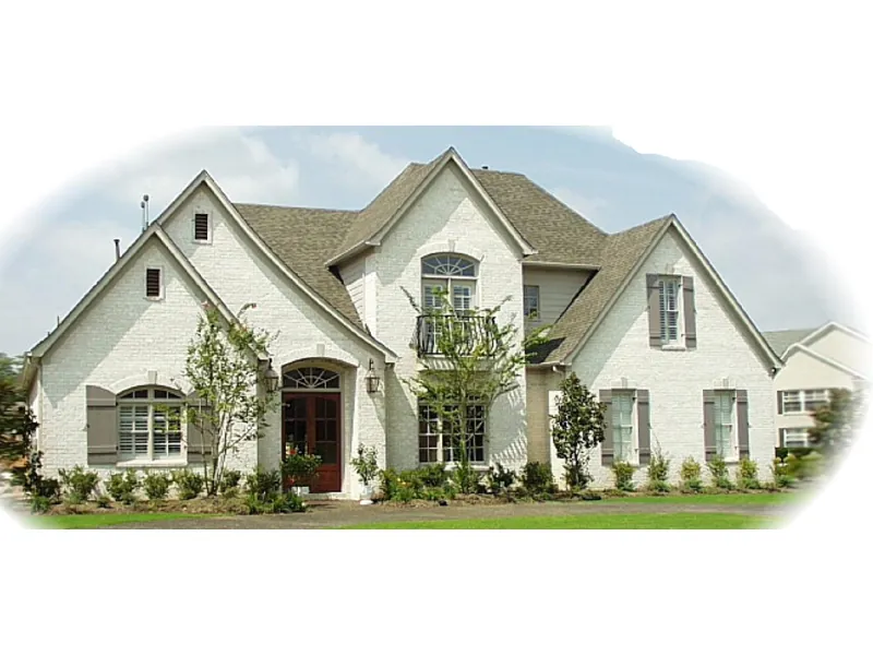 Country House Plan Front of Home - Baywillow European Home 087D-1035 - Search House Plans and More