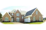 Country House Plan Front of Home - Shadyoak Traditional Home 087D-1037 - Shop House Plans and More