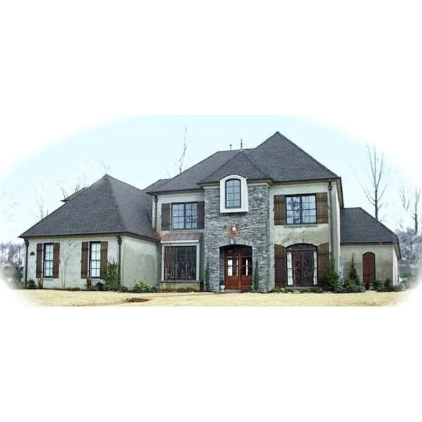 Country House Plan Front of Home - Saltillo European Home 087D-1051 - Shop House Plans and More