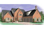 Southern House Plan Front of Home - Cavalier Cove European Home 087D-1052 - Search House Plans and More