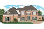 Country House Plan Front of Home - Robin Crest European Home 087D-1055 - Shop House Plans and More