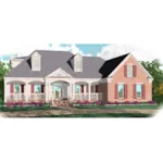 Southern House Plan Front of Home - Silas Creek Southern Home 087D-1059 - Shop House Plans and More