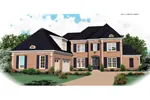 Southern House Plan Front of Home - Hollyridge Traditional Home 087D-1061 - Search House Plans and More