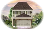 Traditional House Plan Front of Home - Stansbury Place European Home 087D-1207 - Shop House Plans and More