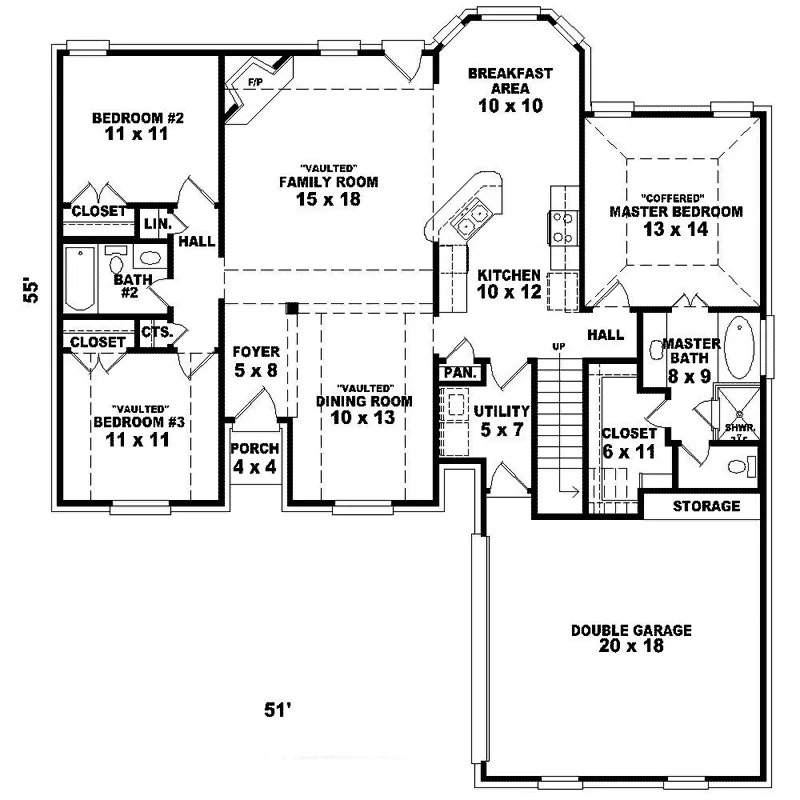 Country House Plan First Floor - Malvern Mill Traditional Home 087D-1276 - Shop House Plans and More