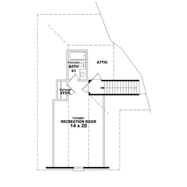 Country French House Plan Optional Second Floor - Gerard Park Traditional Home 087D-1290 - Search House Plans and More